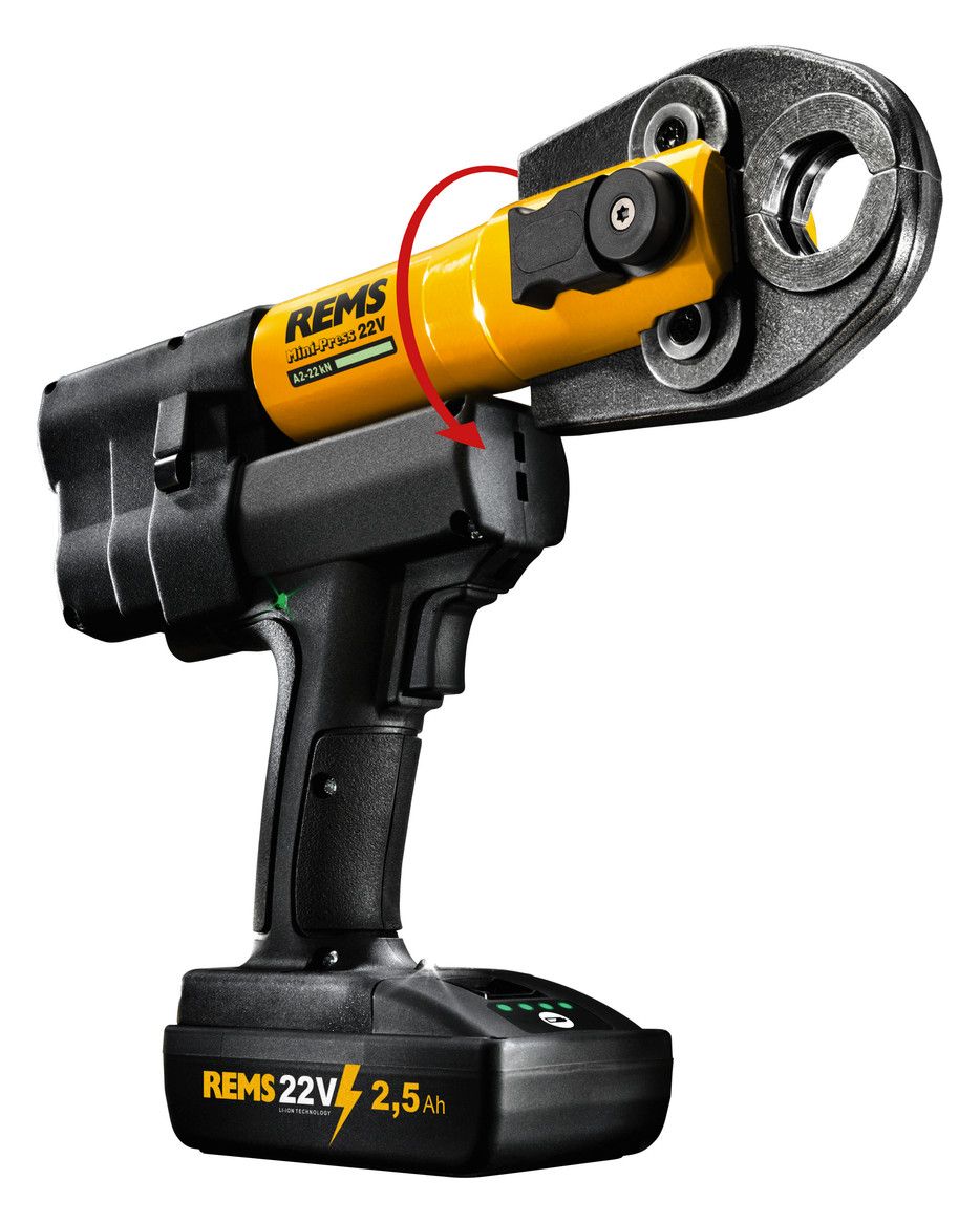 REMS Hybrid-Radialpresse im Koffer