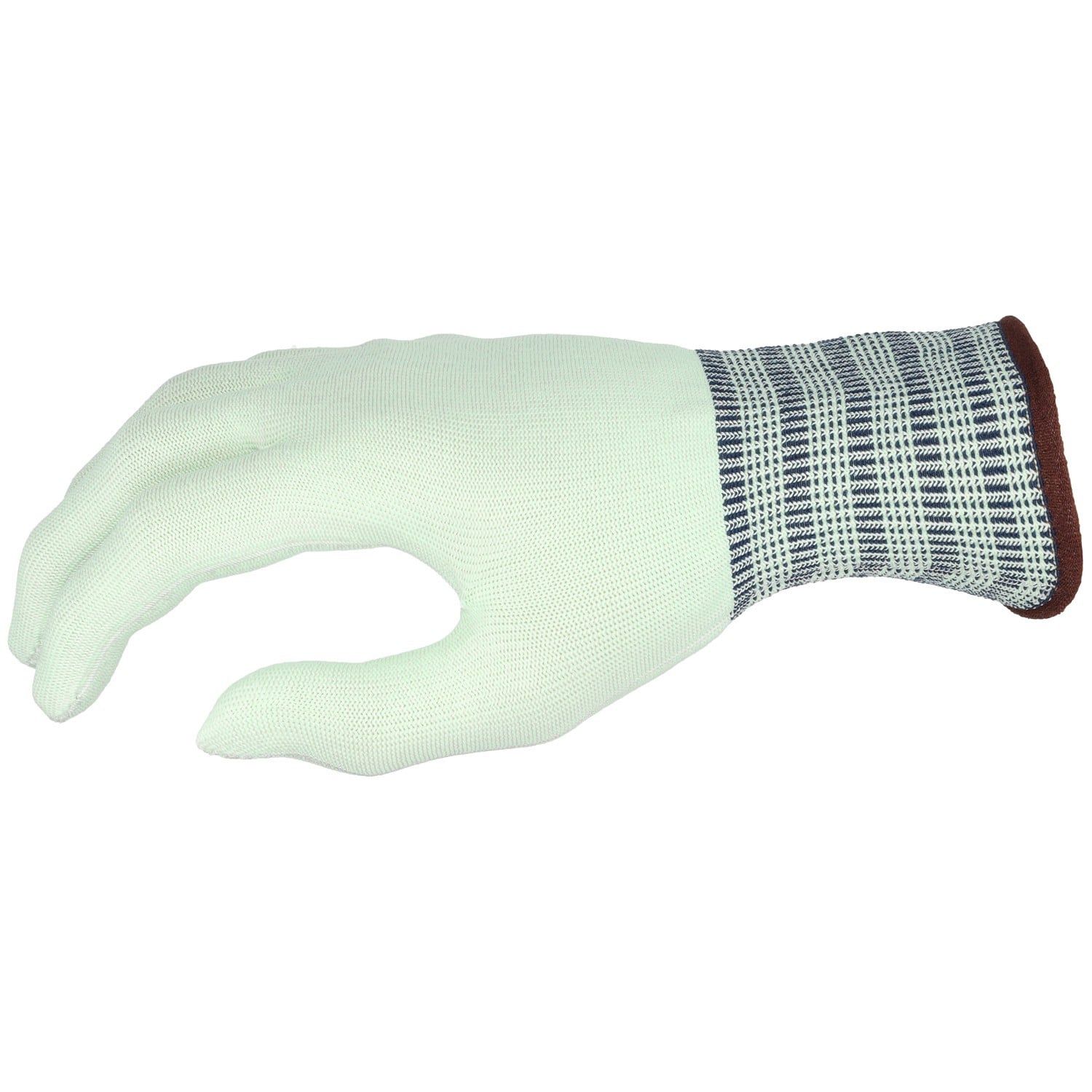 SCHNITTSCHUTZHANDSCHUH, "GREEN CUT D" ohne Beschichtung, recycl., grün, Gr. 6
