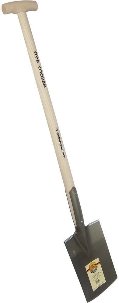 Herold-Bauspaten m. Tritt285x180mm m. ET-Stiel
