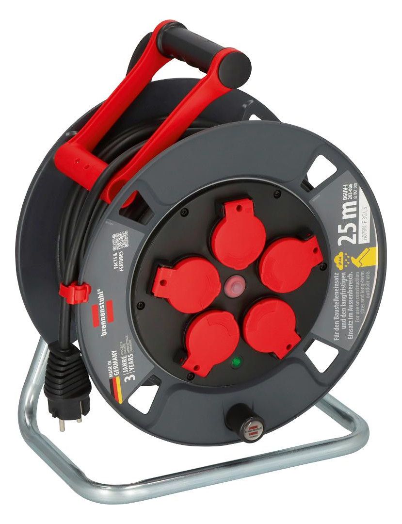 BRENNENSTUHL KuSto-Kabeltrommel, IP44