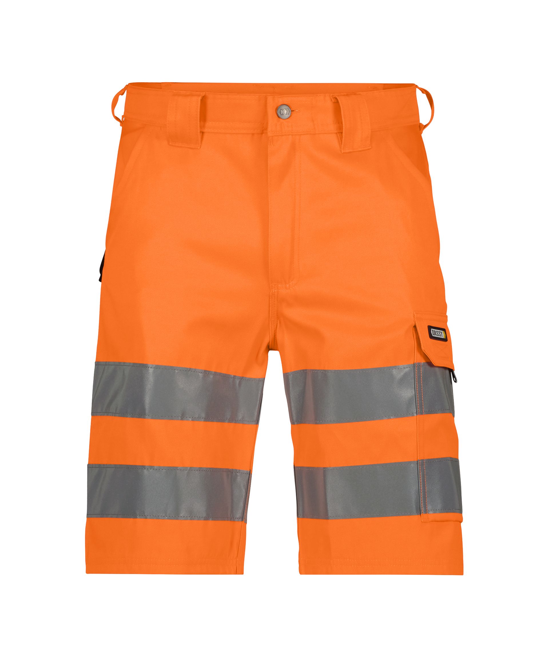 DASSY® Idaho - Warnschutz-Shorts - neonorange, Gr. 42