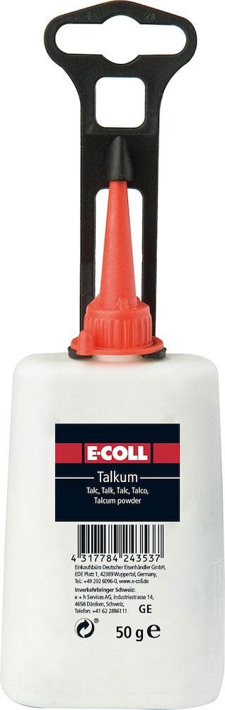 E-Coll Talkum 50 g/Flasche