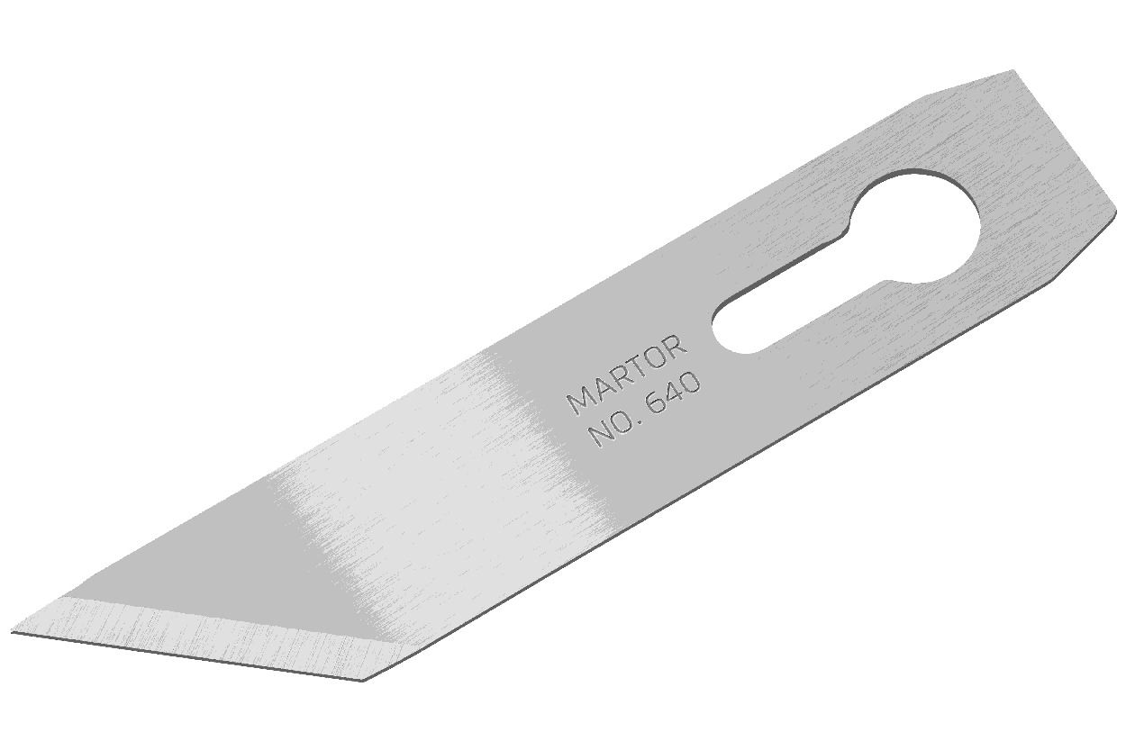 MARTOR Ersatzklinge GRAFIKKLINGE 640 Spezialschliff | 100 Stück