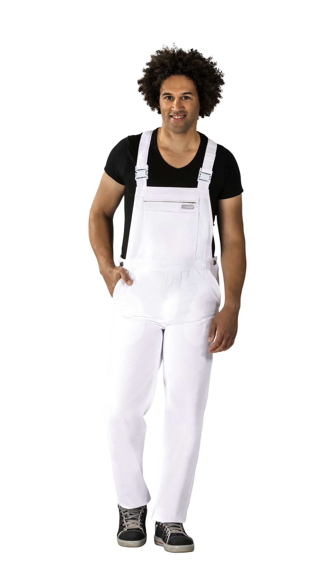 Planam Latzhose MG 260 reinweiß Gr. 102