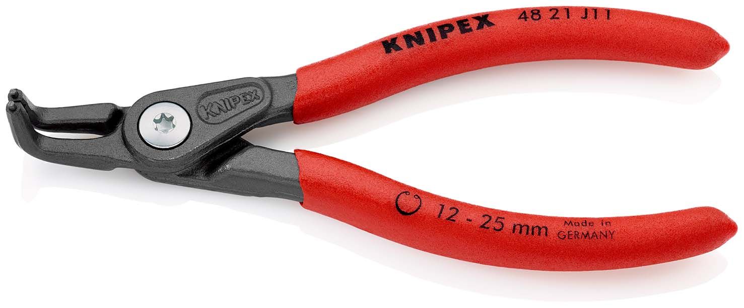 KNIPEX Präzisions-Sicherungsringzange für Innenringe in Bohrungen mit rutschhemmendem