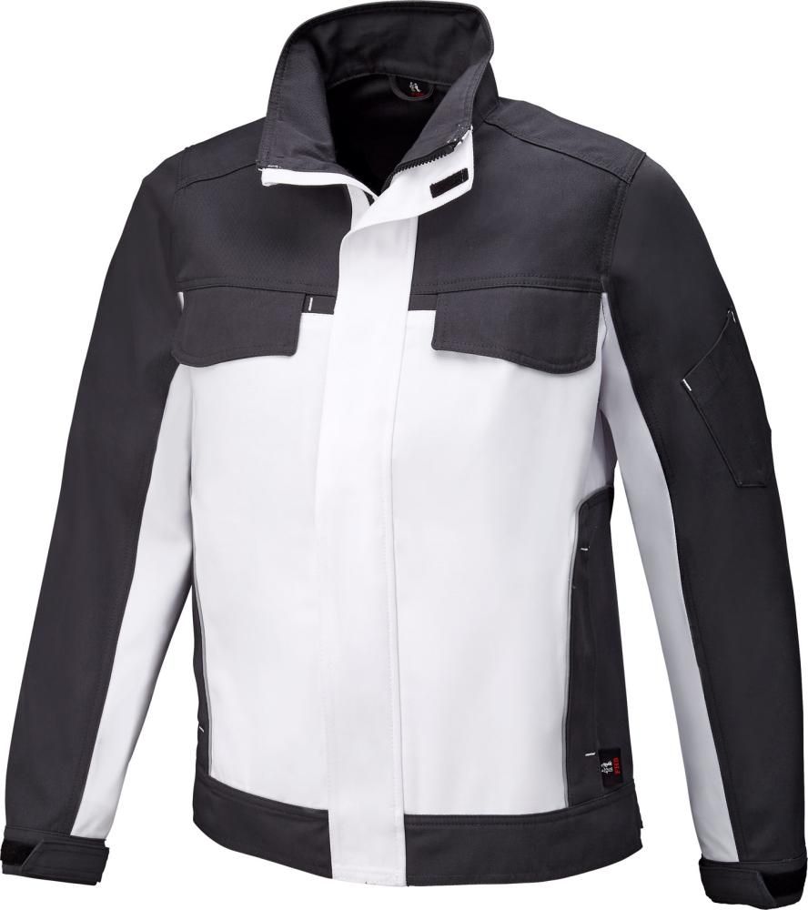 Arbeitsjacke Ernst, Gr. XS, weiß/anthrazit