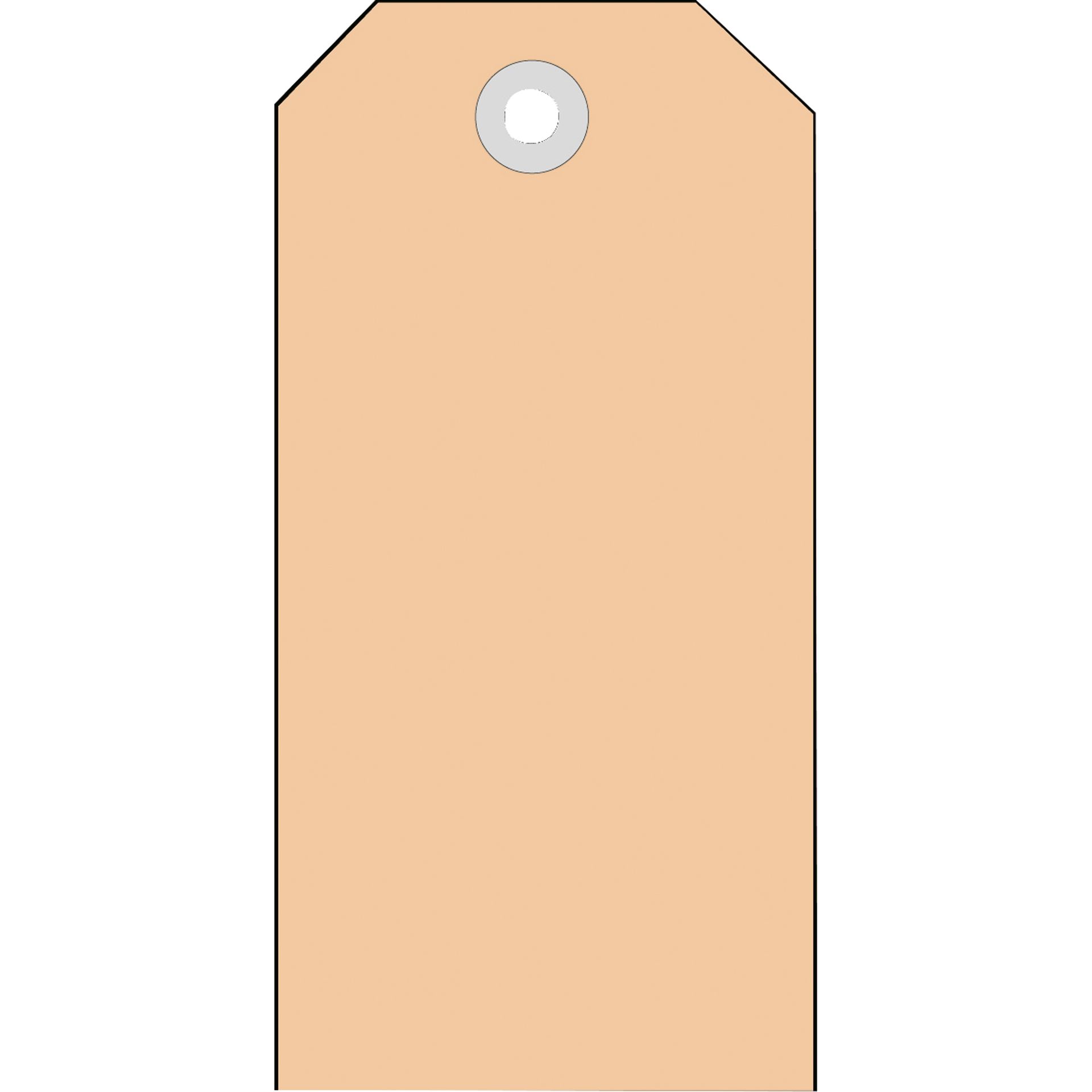 Anhängezettel  45x90mm 1.000St