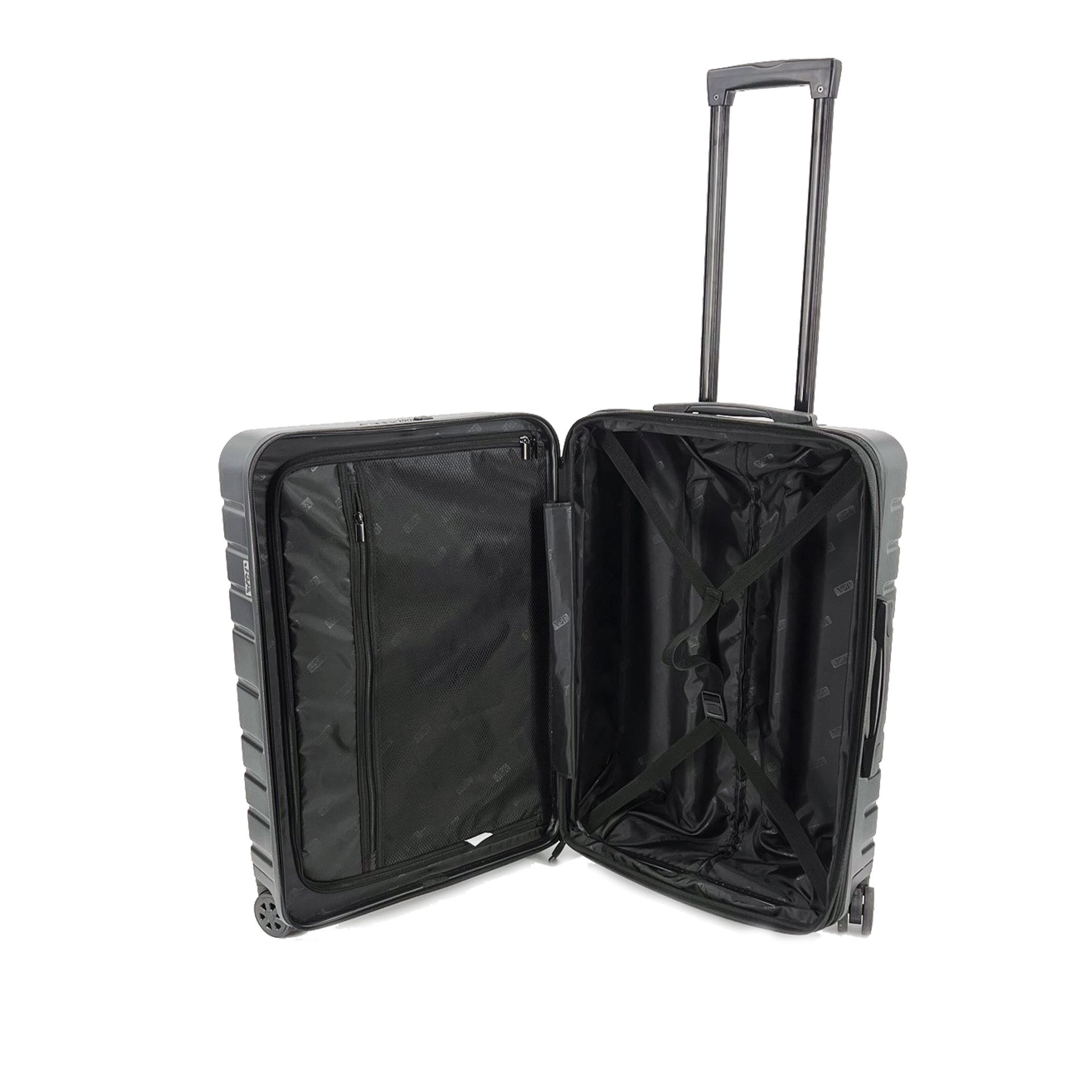Reisetrolley M 62cm schwarz