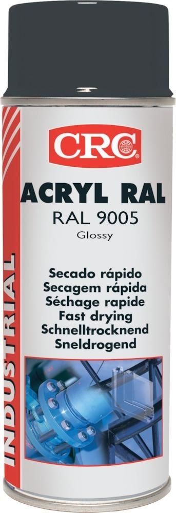ACRYLIC PAINT Tiefschwarzglanz, 400ml Spraydose