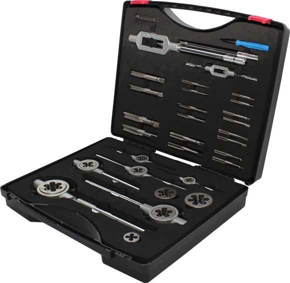 Handgewindebohrer-Set DIN2184 HSS G1/8-1." FORMAT