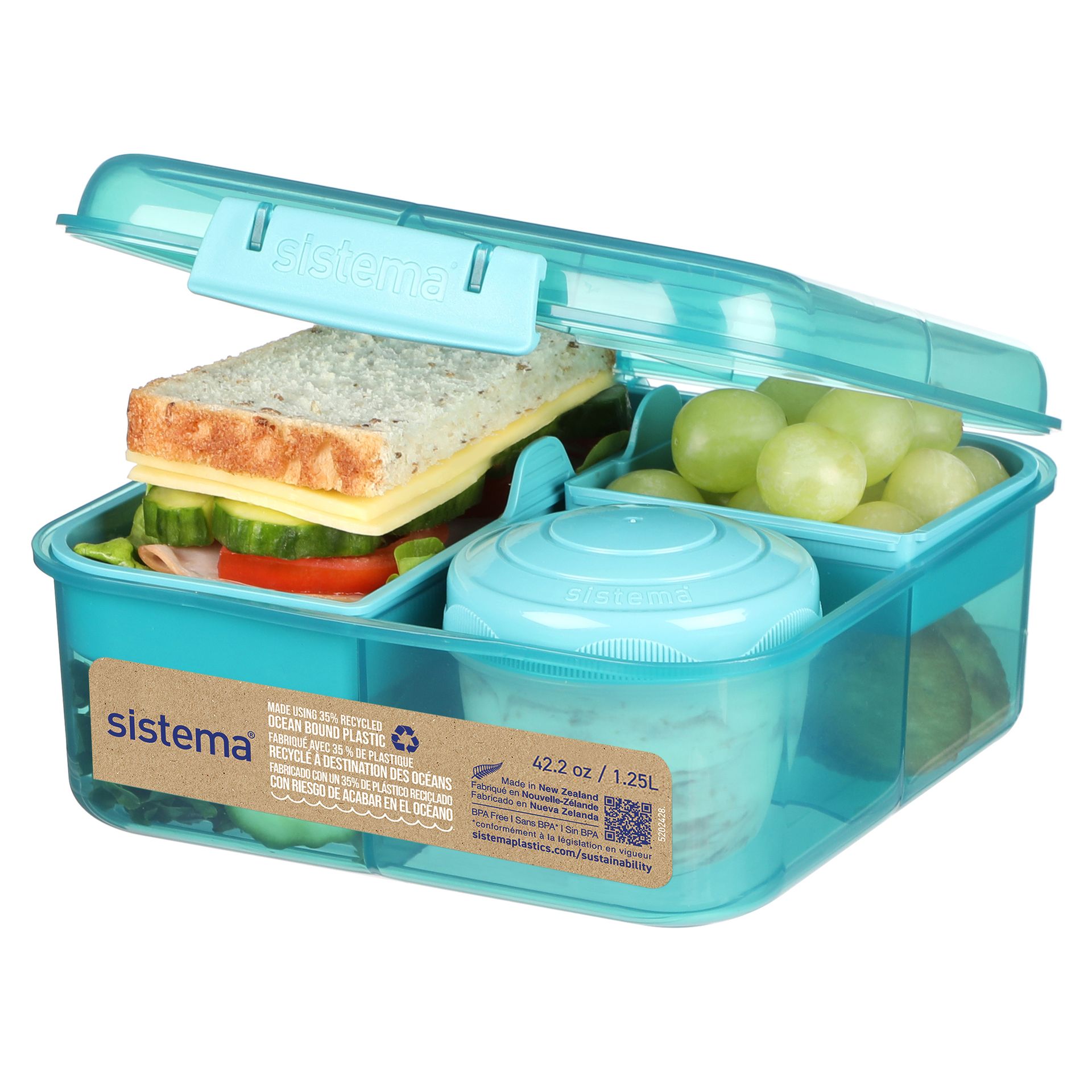 Bento Box RC 1,25l sort