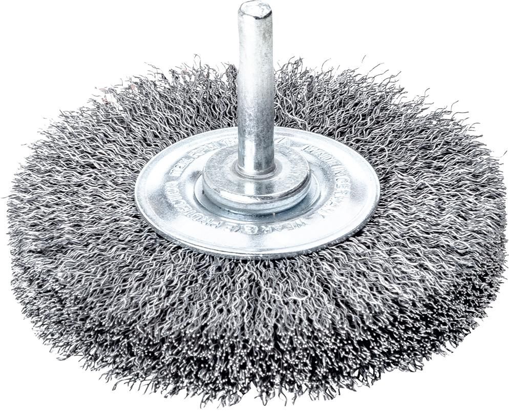 Schaft-Rundbürste Stahldraht gew. 30x0,2mm Lessmann