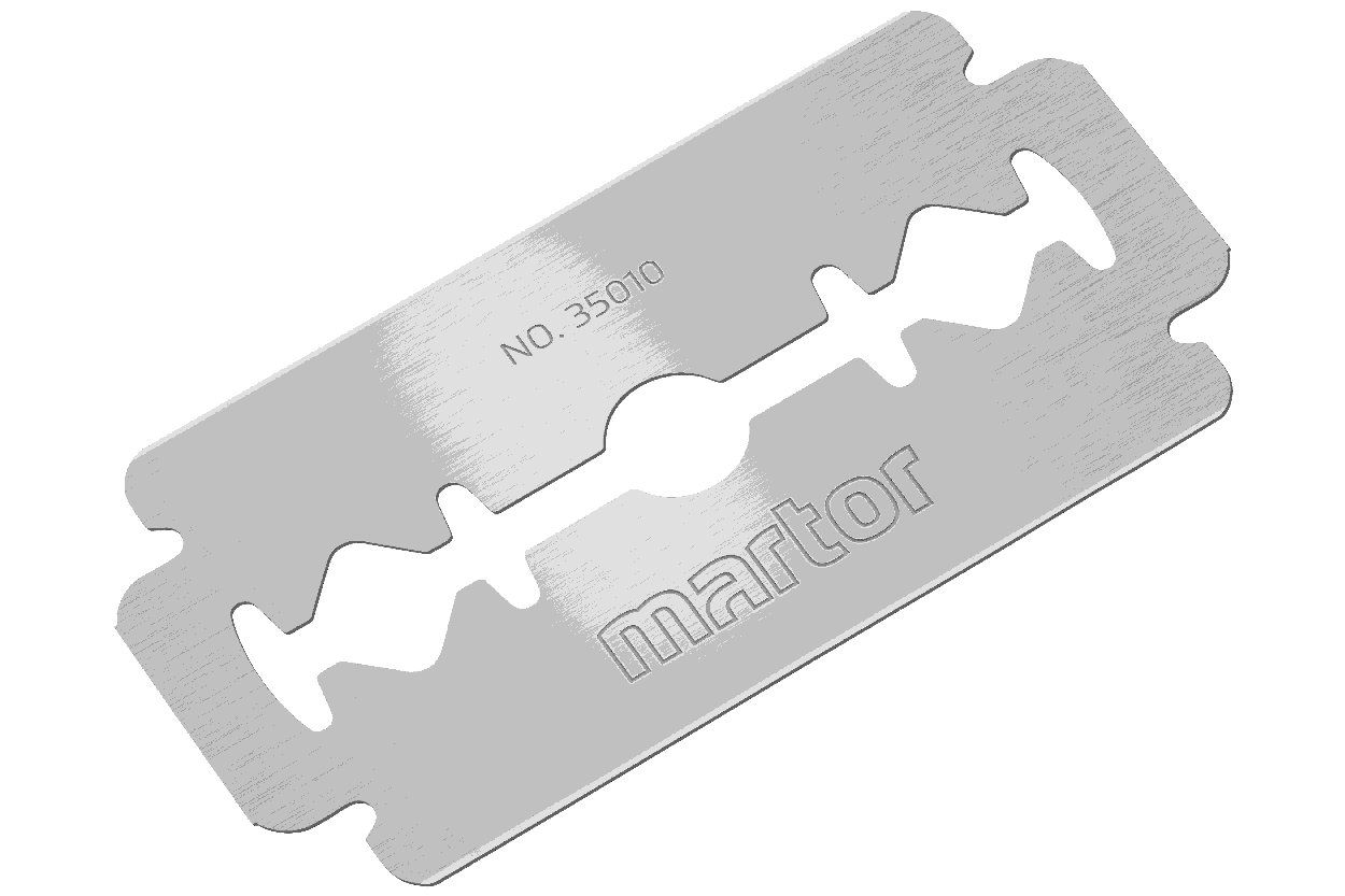 MARTOR Ersatzklinge INDUSTRIEKLINGE 35010 Standardschliff | 700 Stück