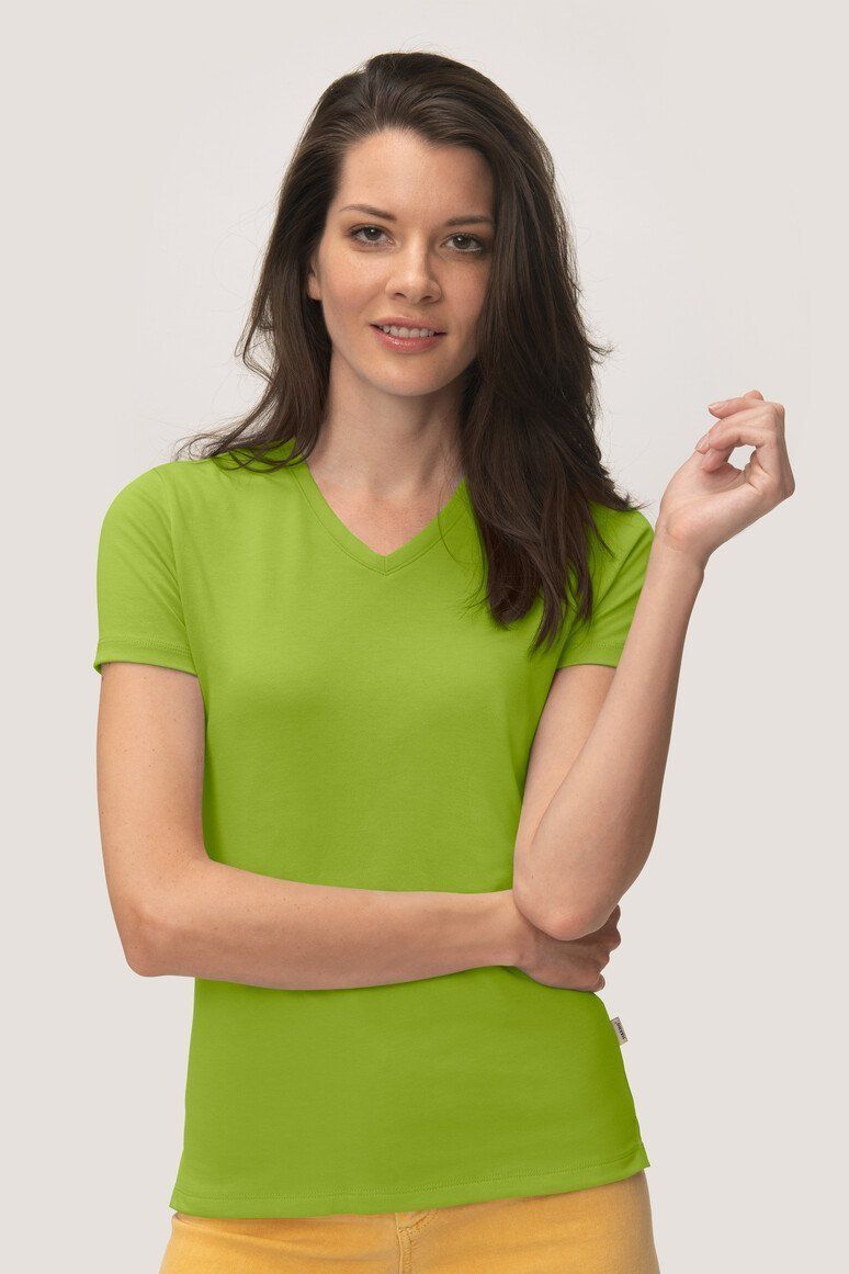 HAKRO Cotton Tec® Damen V-Shirt 169