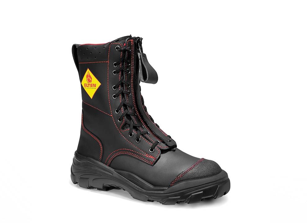 ELTEN Feuerwehrstiefel EURO PROOF F2A Stiefel (High), Schwarz, Gr. 44
