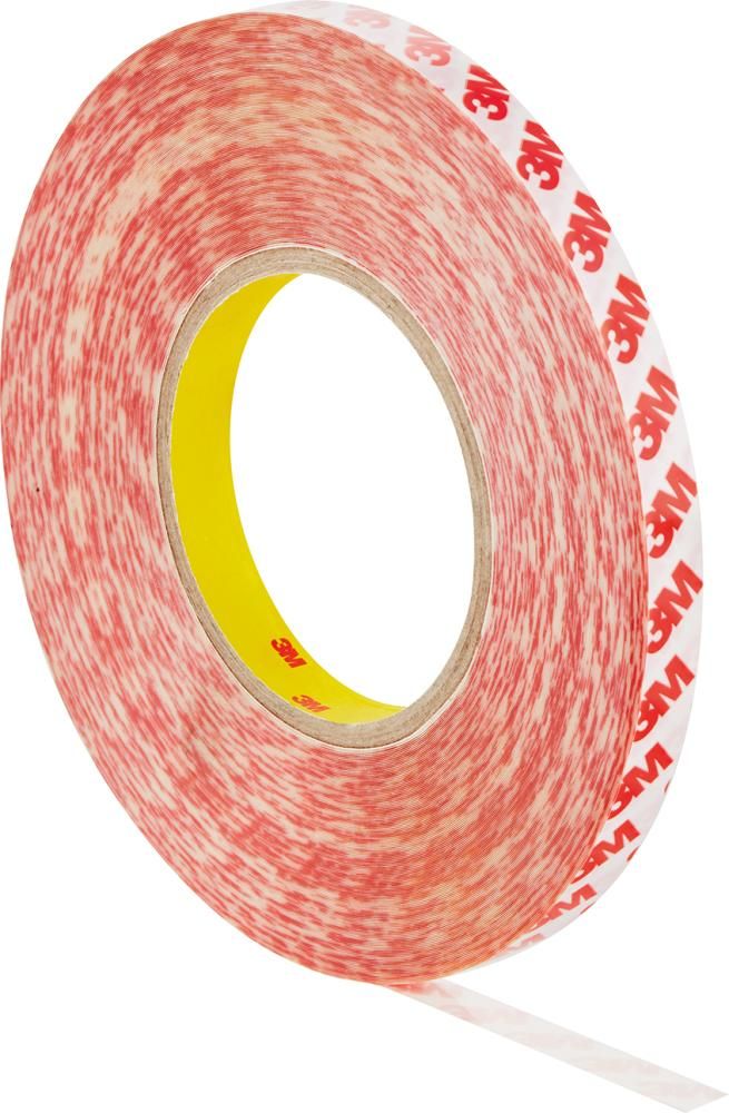 3M GPT-020P Doppelseitiges Klebeband Transparent 9mm x 50 m x 0,2 mm