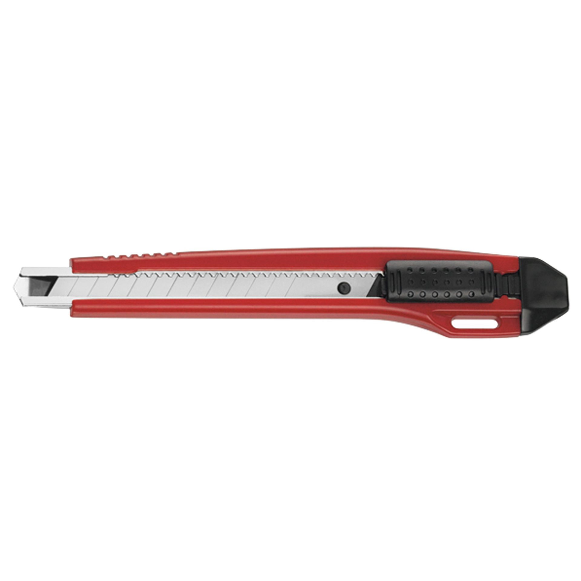 Cutter PREMIUM 9mm Kunststoff rot/schwarz
