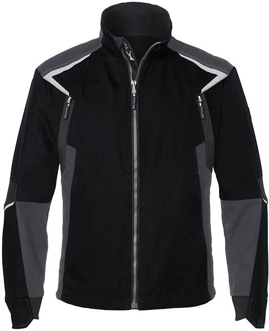 Jacke, schwarz/anthrazit, Gr.XS BODYFORCE