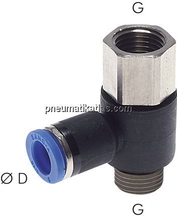 Winkel-Steckanschluss, I/A M 5-3mm, IQS-Standard