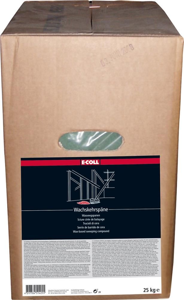 Wachskehrspäne 25kg blau E-COLL