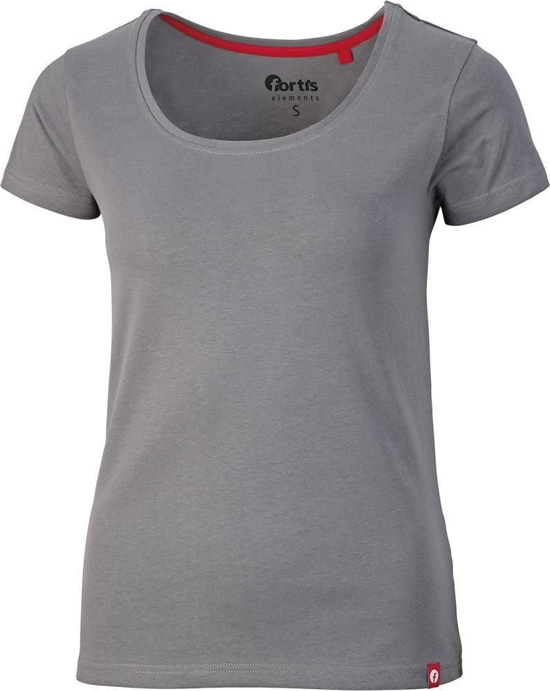 Basic-T-Shirt Damen grau Gr. 2XL FORTIS Elements