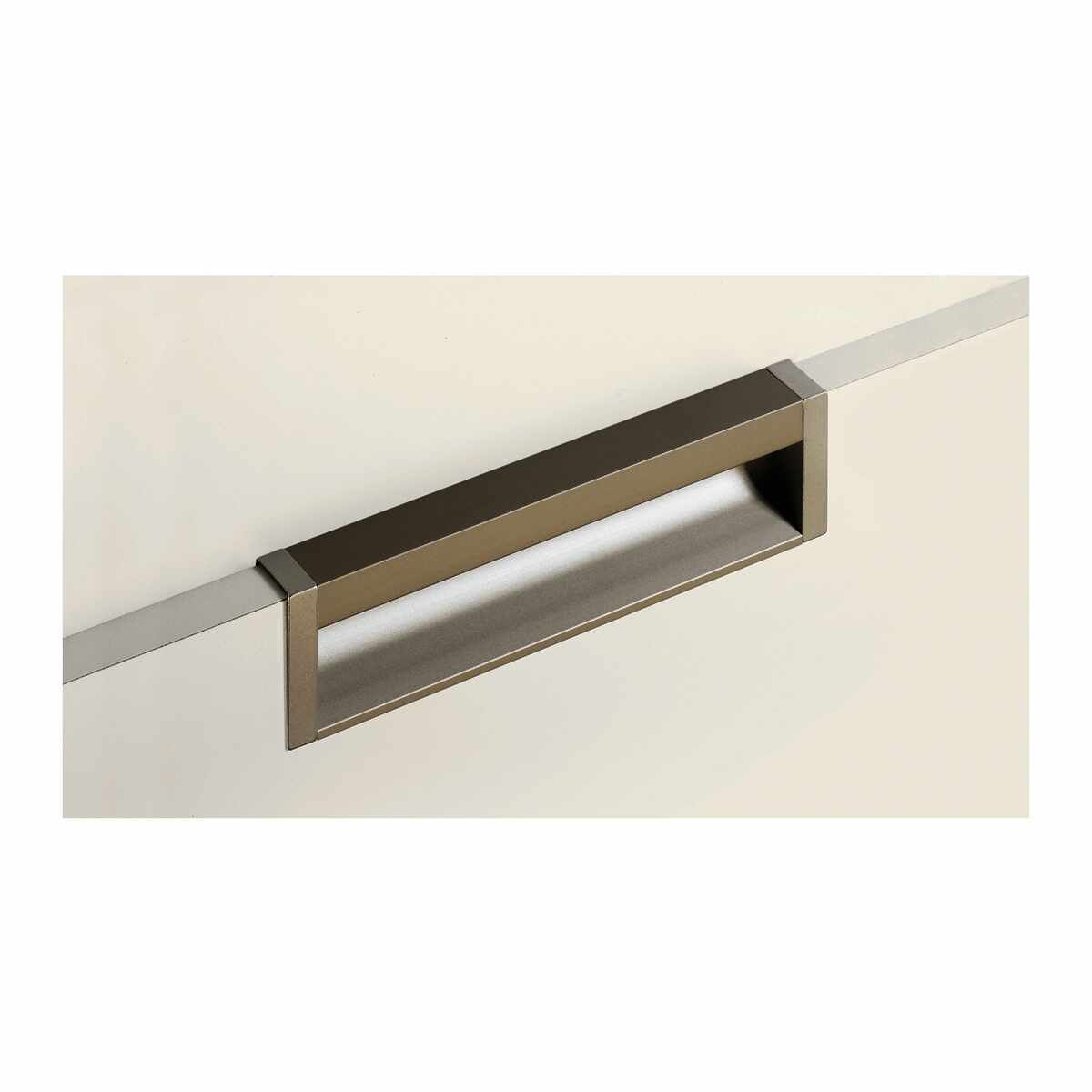 Endstücke Capris, L 10 mm, B 21 mm, H 46 mm, Alumi