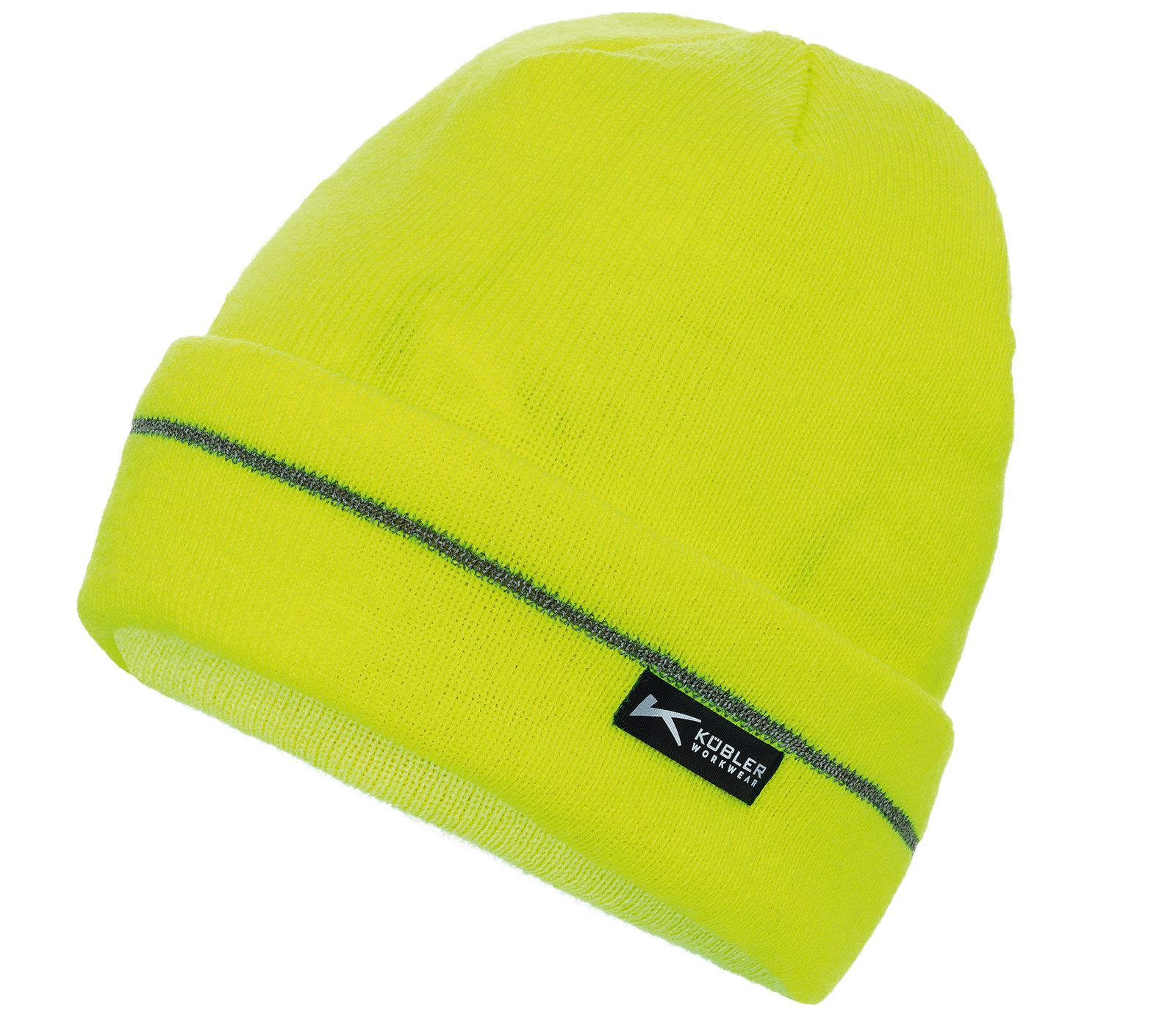 Strickmütze warngelb Gr. ST