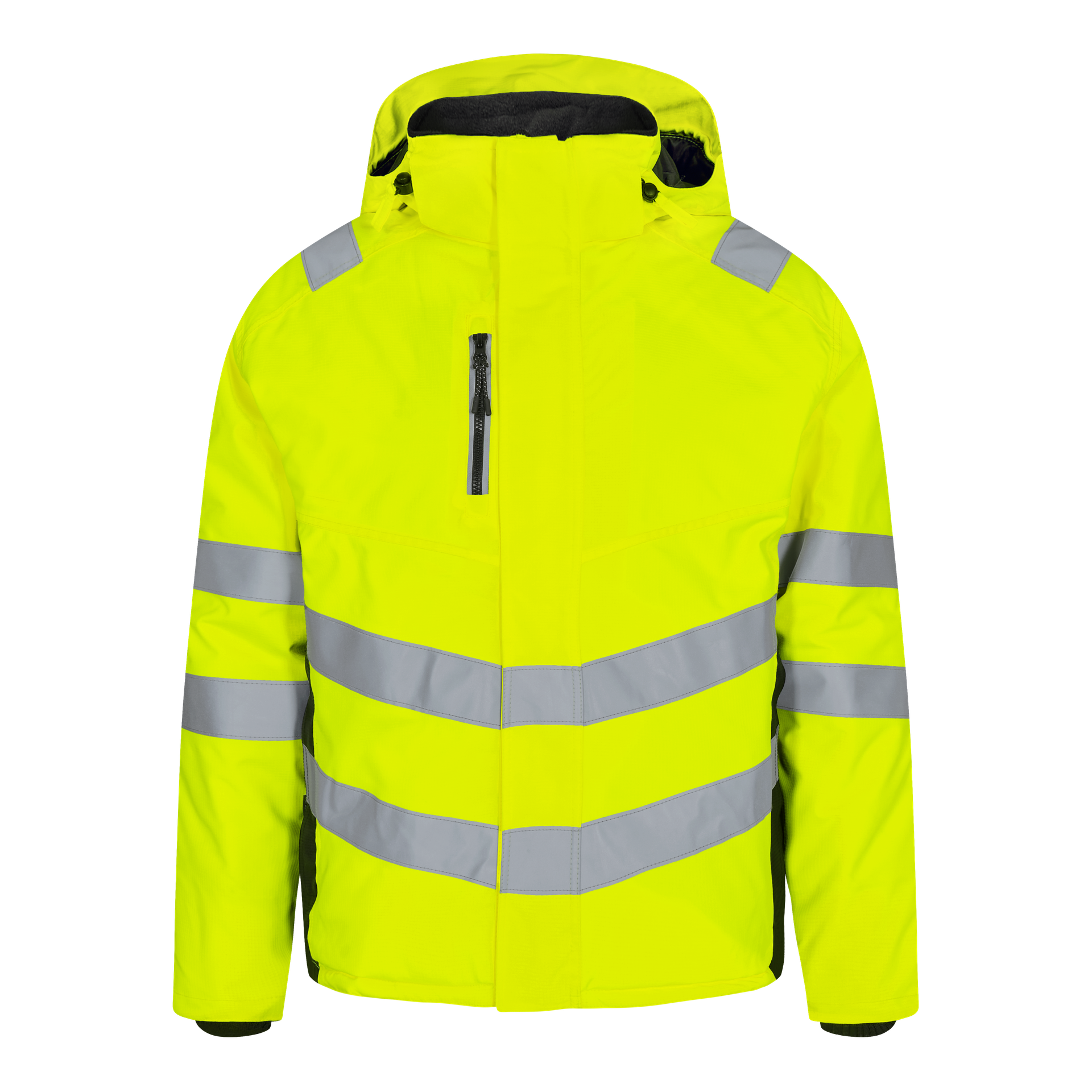 Safety Winterjacke Gelb/Schwarz, Gr. XL