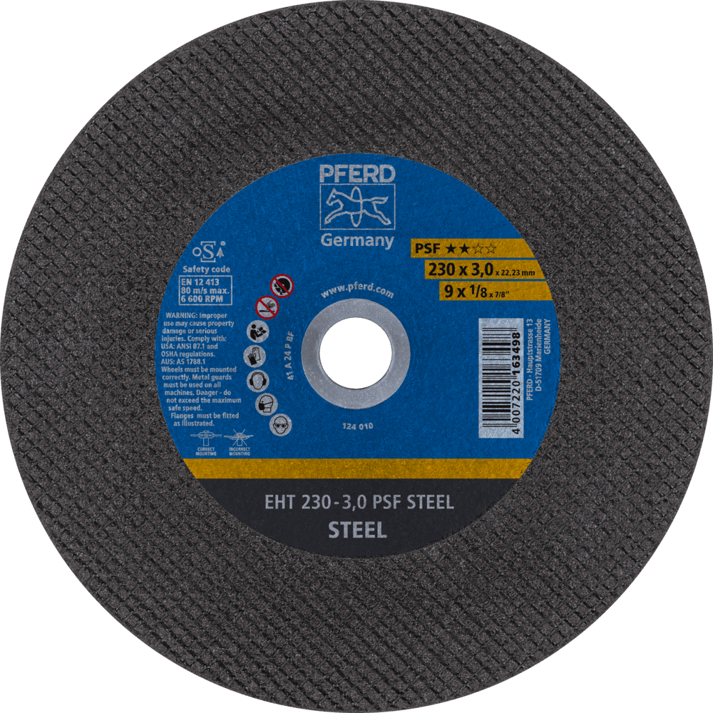 PFERD Trennscheiben EHT 230-3,0 PSF STEEL