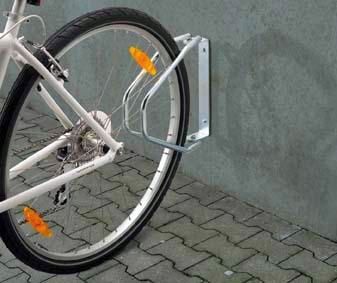 Fahrradständer, Wand