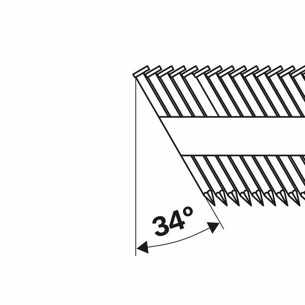 Bosch D-Kopf Streifennagel SN34DK