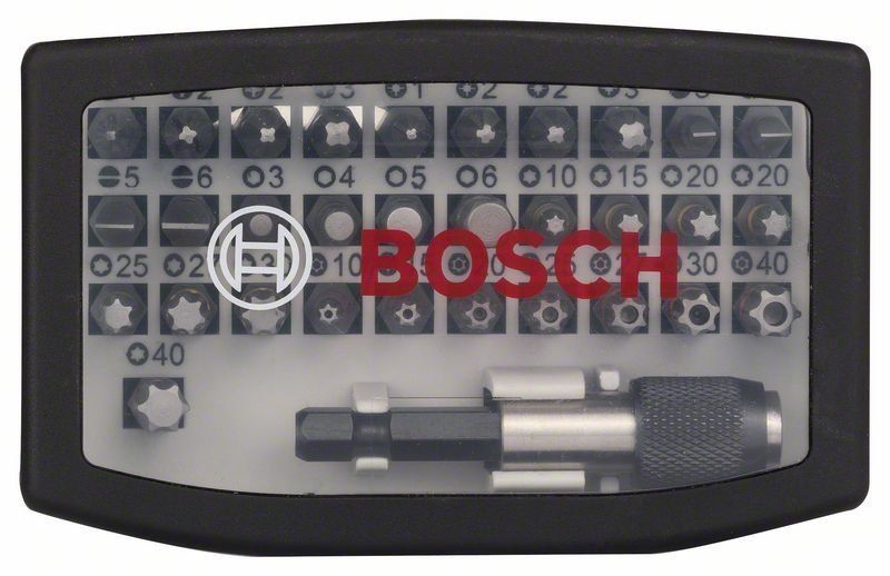 Bosch 32-tlg. Schrauberbit-Set, PH, PZ, H, T