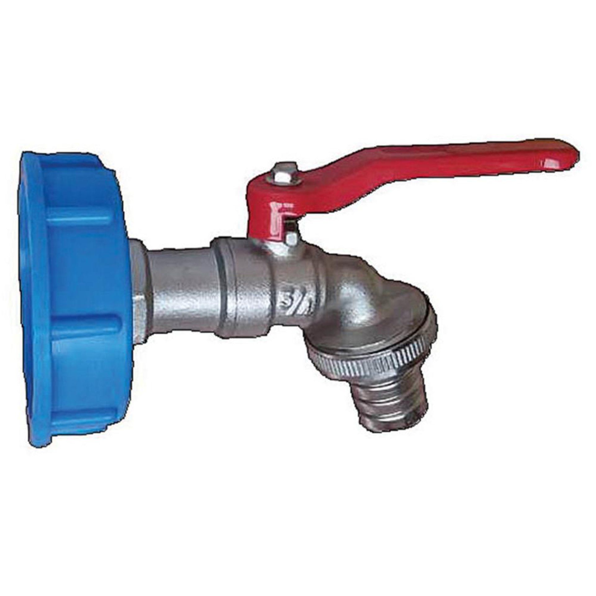 Kugelauslaufventil Profi mit IBC-Adapter