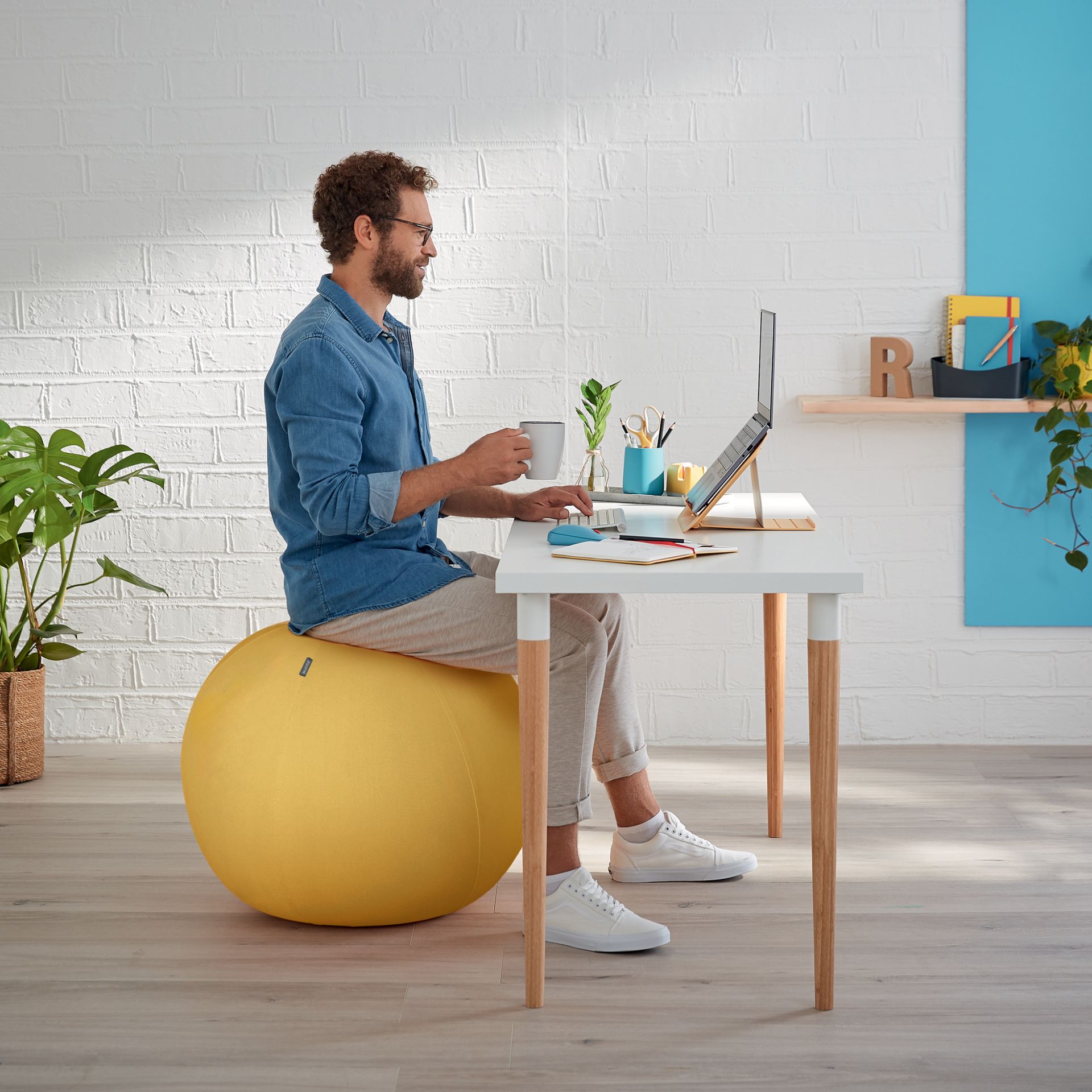 Sitzball Ergo Cosy gelb