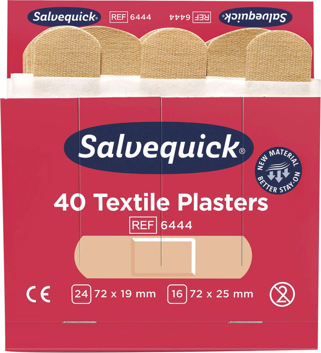 Salvequick Nachf.6x40Pfl.Textil