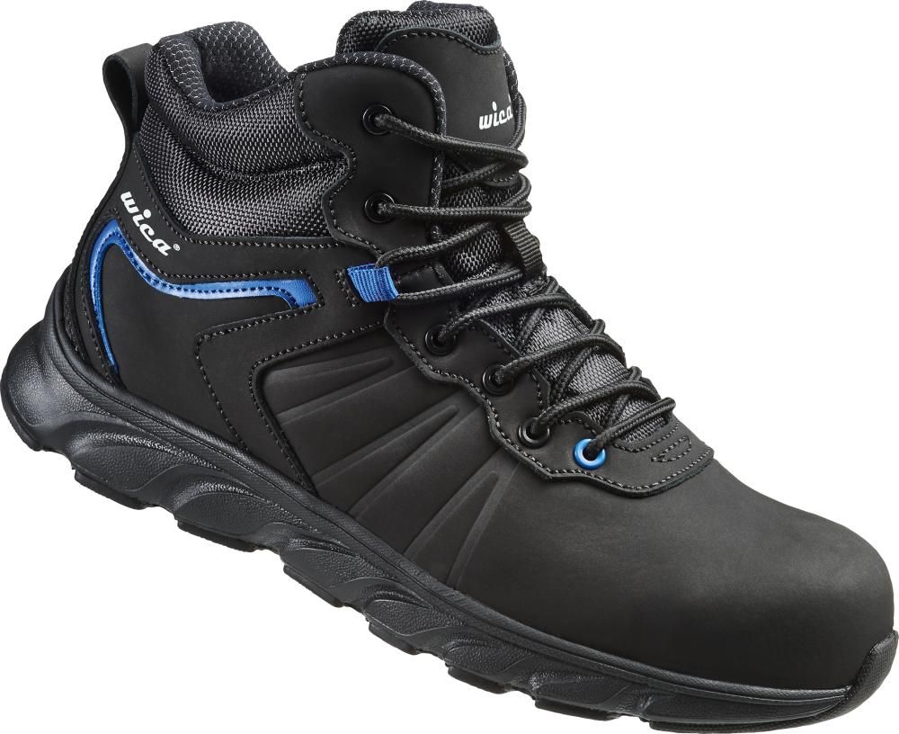 Schnürstiefel MATHI Schwarz, Blau, S3 SRC Gr. 37 WICA