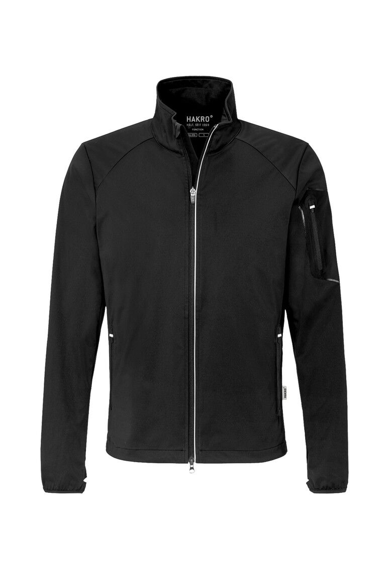 HAKRO Light-Softshelljacke schwarz, XS