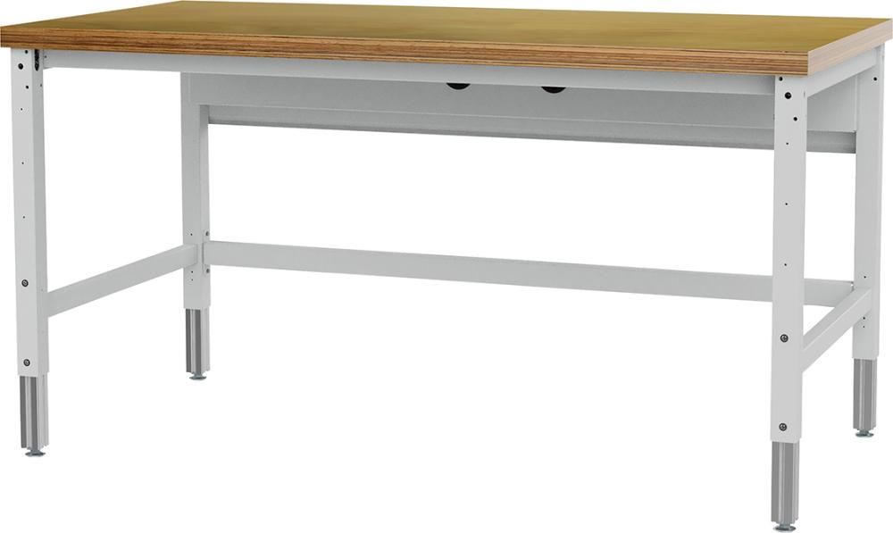 Packtisch Komfort MP Grundtisch Klemmfestell. Traglast 200kg höhenver. B1000xT750xH710-1055mm