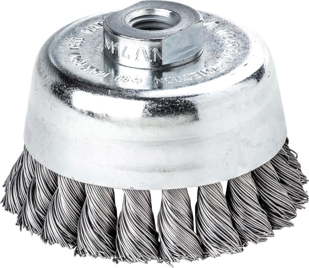 Lessmann Topfbürste Stahldraht gezopft 65x0,3mm
