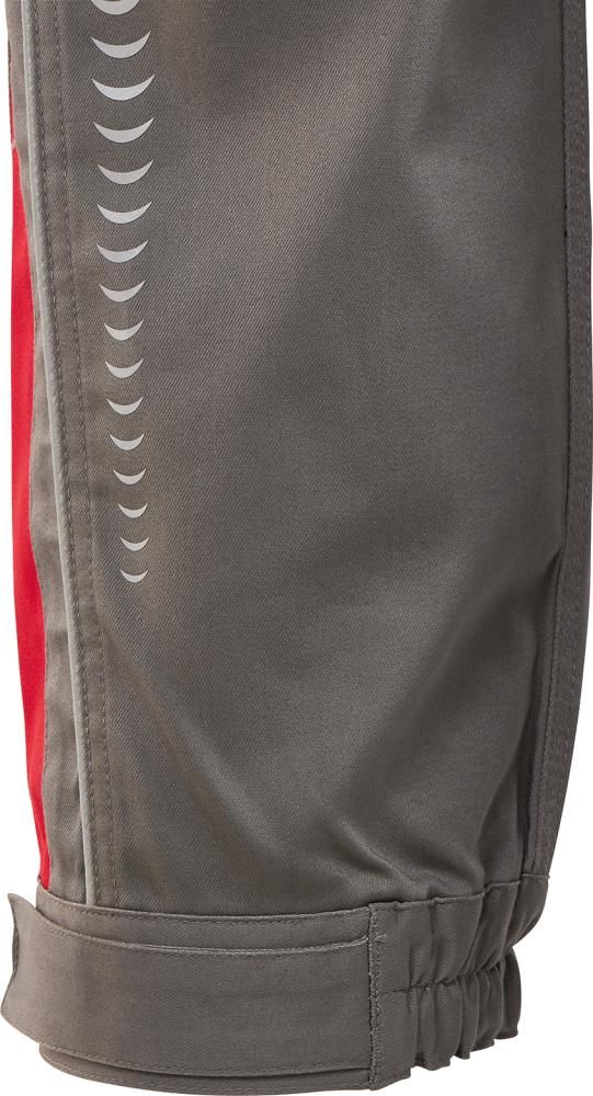 Herren-Cargohose Flex grau/schwarz/rot Gr. 25 FORTIS