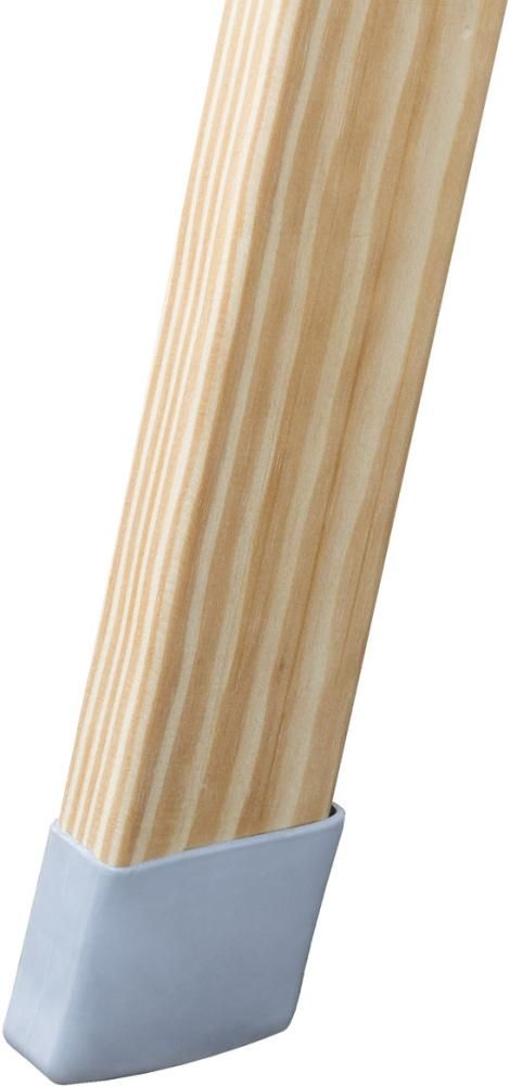 Holz-Stehleiter 2x4 Sprossen Leiterlänge 1,23 m Arbeitshöhe bis 2,50 m