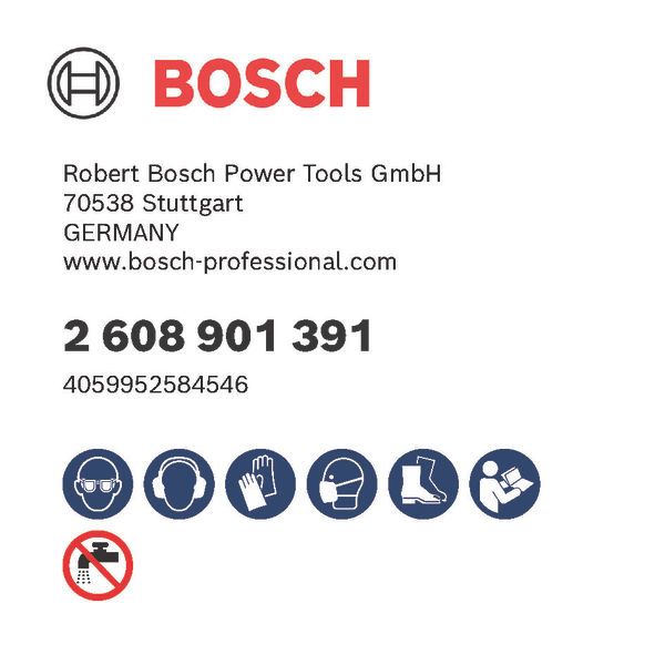 BOSCH Diamanttrennscheibe, X-LOCK