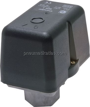 Kompressor-Druckschalter G 1/4", 4 - 12 bar (ohne Drehschalter / Drucktaste)