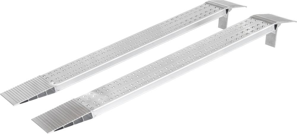 Verladeschiene Aluminium L1500xFB200 mm ohne Rand Tragkraft 870 kg/Paar