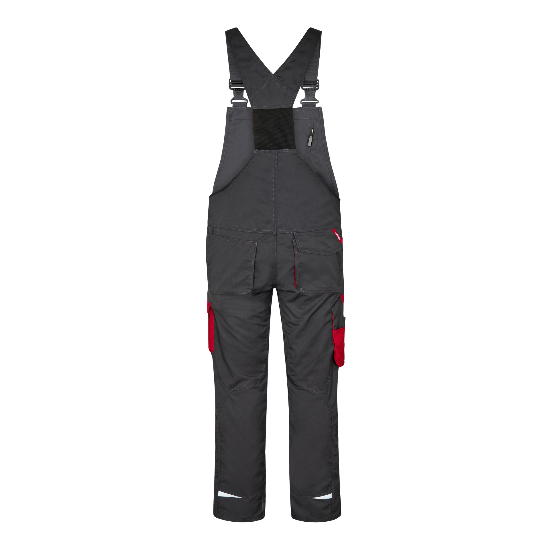 Galaxy Light Latzhose Anthrazit Grau/Tomato Red, Gr. 102