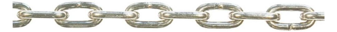 A-Glied Schweißkette, verzinkt