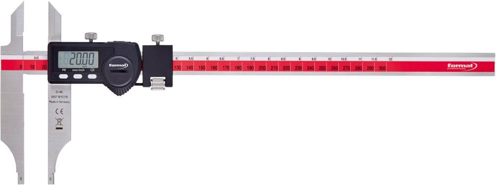 Messschieber Werkstatt digital Feineinstellung 300mm FORMAT