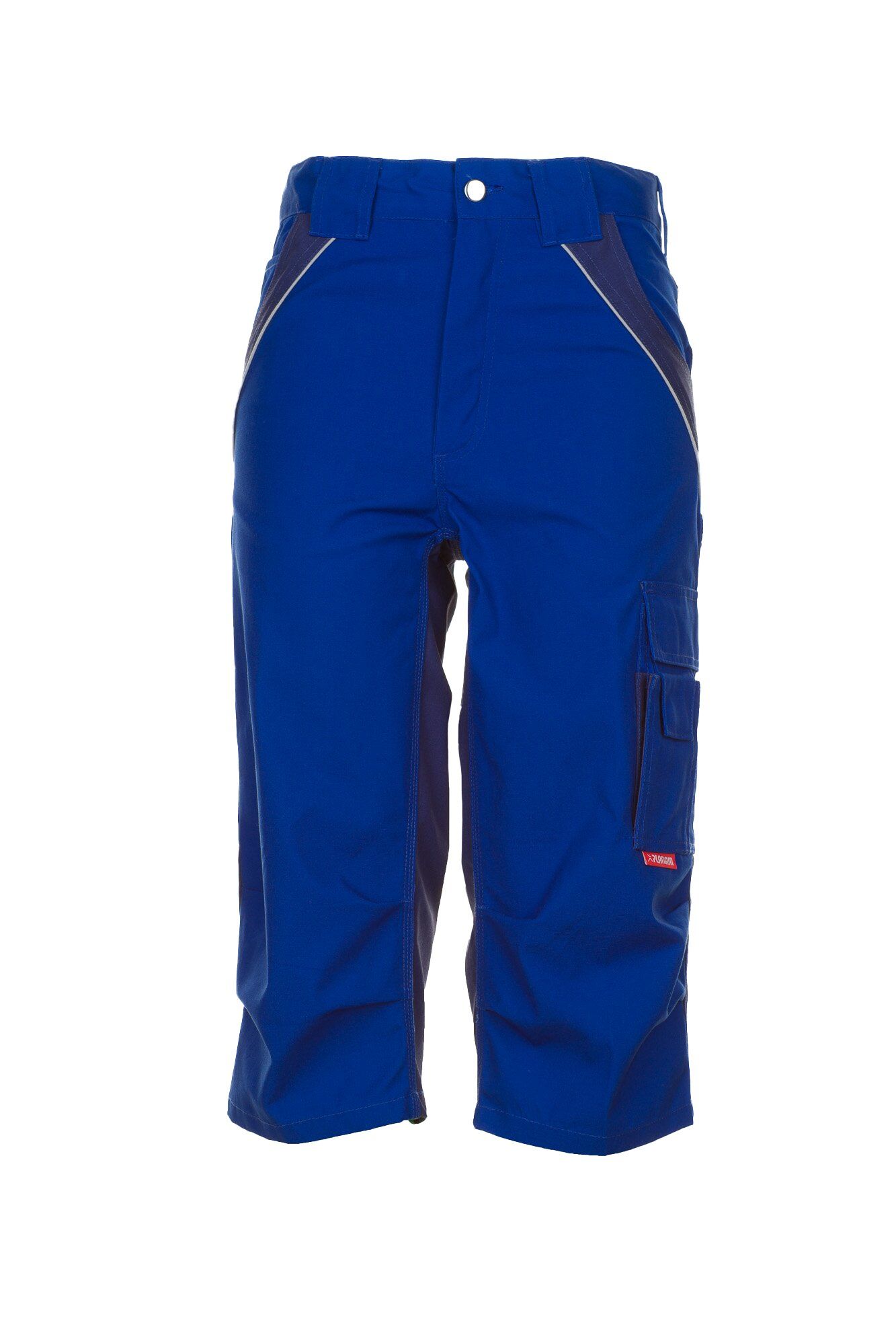 Planam 3/4-Hose Plaline kornblumenblau/marine Gr. XS