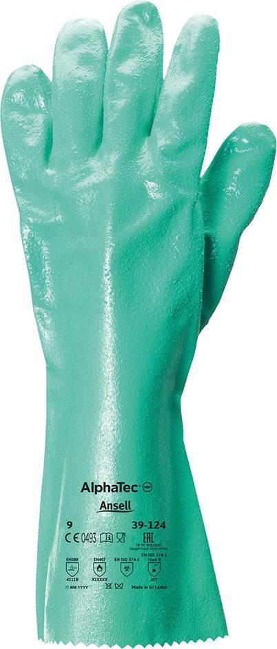 Handschuh AlphaTec 39-124, Gr.10 Ansell