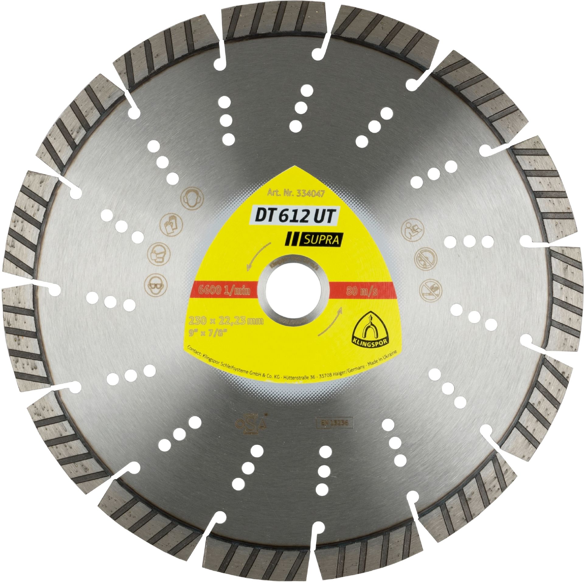 Klingspor DT 612 UT Diamanttrennscheiben